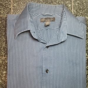 Express design studio button down mens M 15-15 1/2